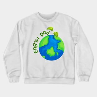 Earth day Concept Crewneck Sweatshirt